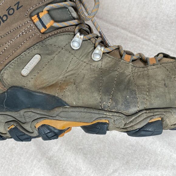 Oboz Womens Hiking Boots Size 10W Bridger Premium Mid B-DRY Dark Oak Shoes - Picture 6 of 12